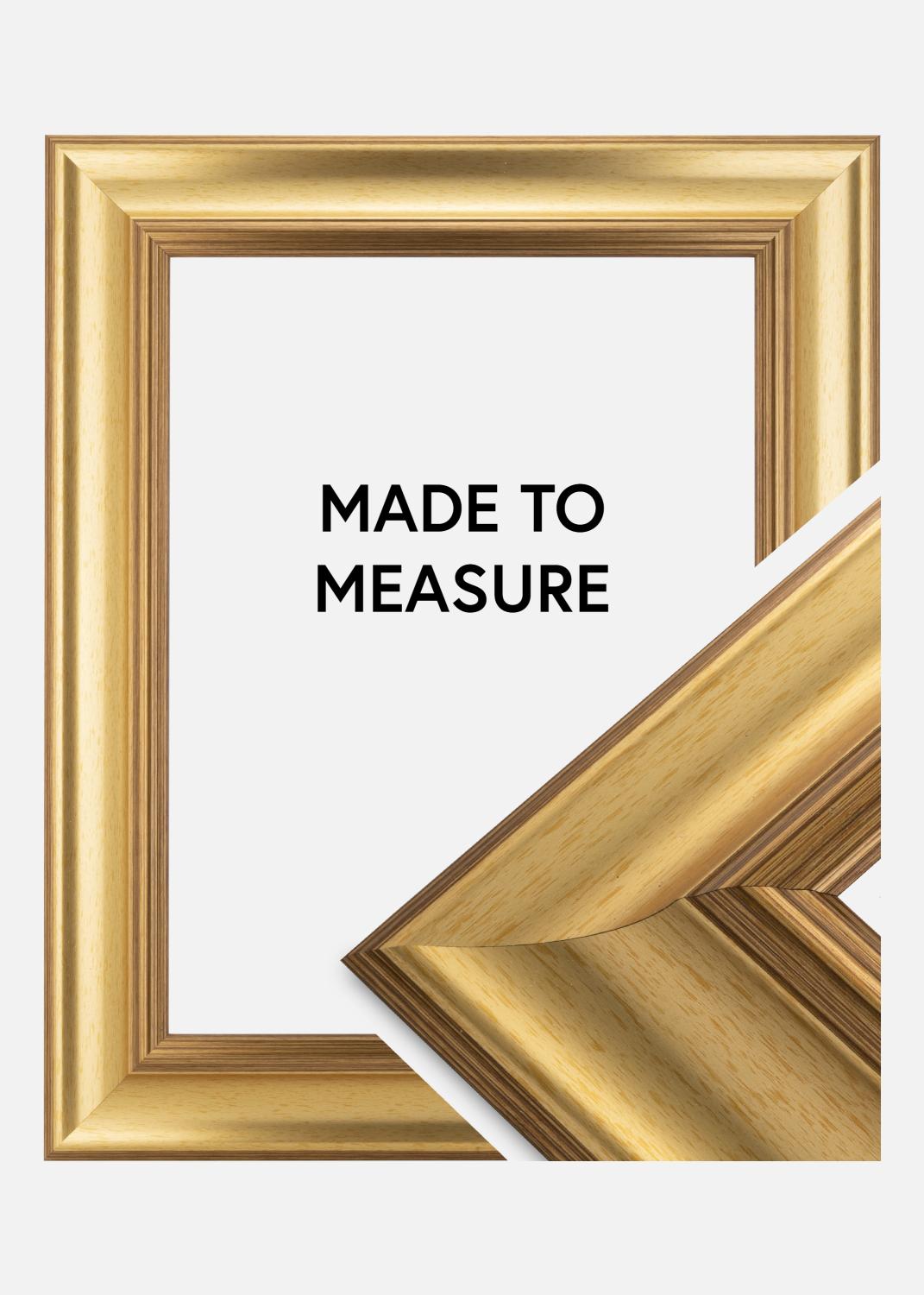 Product Image for Rahmen Hampshire Gold - Größe nach Wunsch (Bilderrahmenprobe)