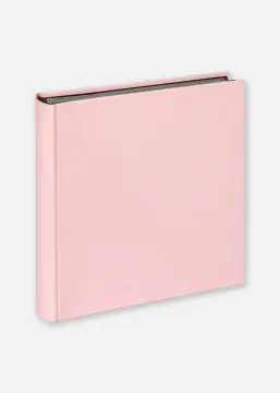Fun Babyalbum Rosa - 30x30 cm (100 Schwarze Seiten/50 Blatt)