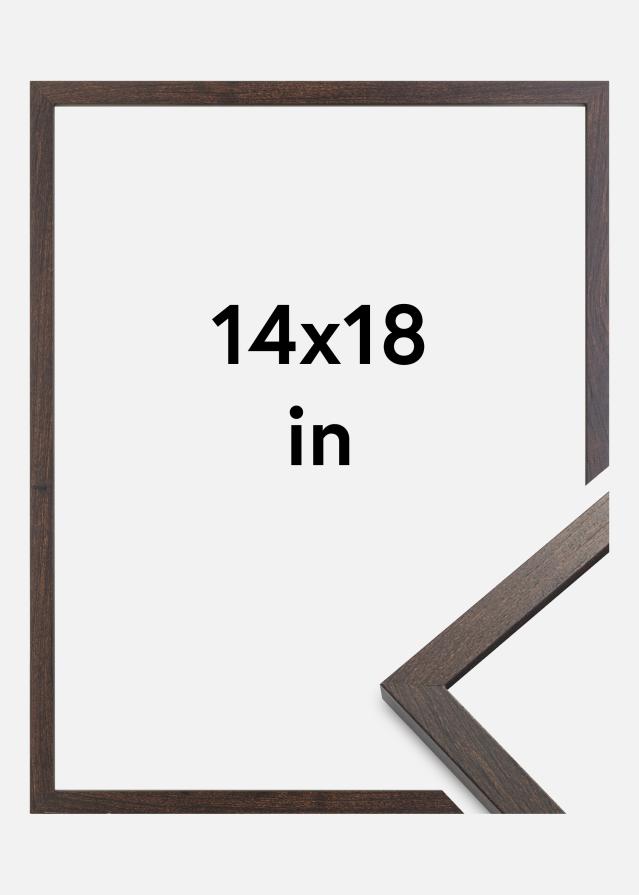 Rahmen Trendy Acrylglas Walnuss 14x18 inches (35,56x45,72 cm)