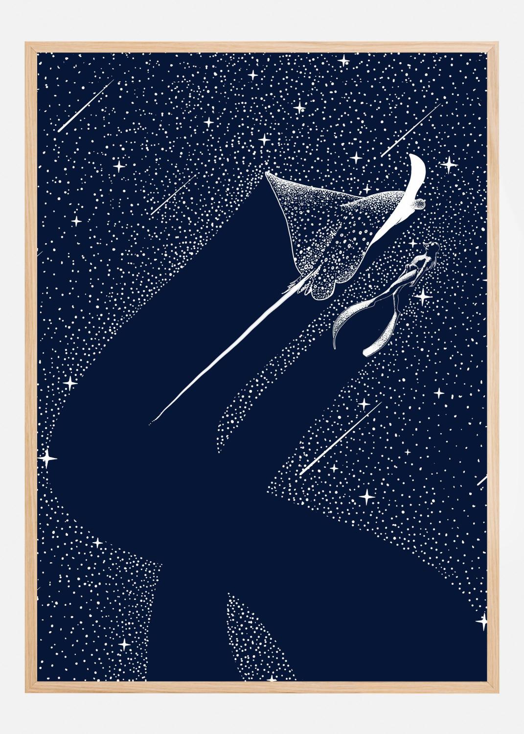 Product Image for Star Collector and Diver Poster (21x29.7 cm (A4))