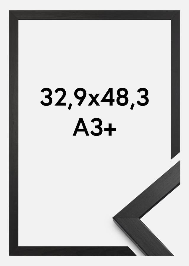 Rahmen Stilren Schwarz 32,9x48,3 cm (A3+)