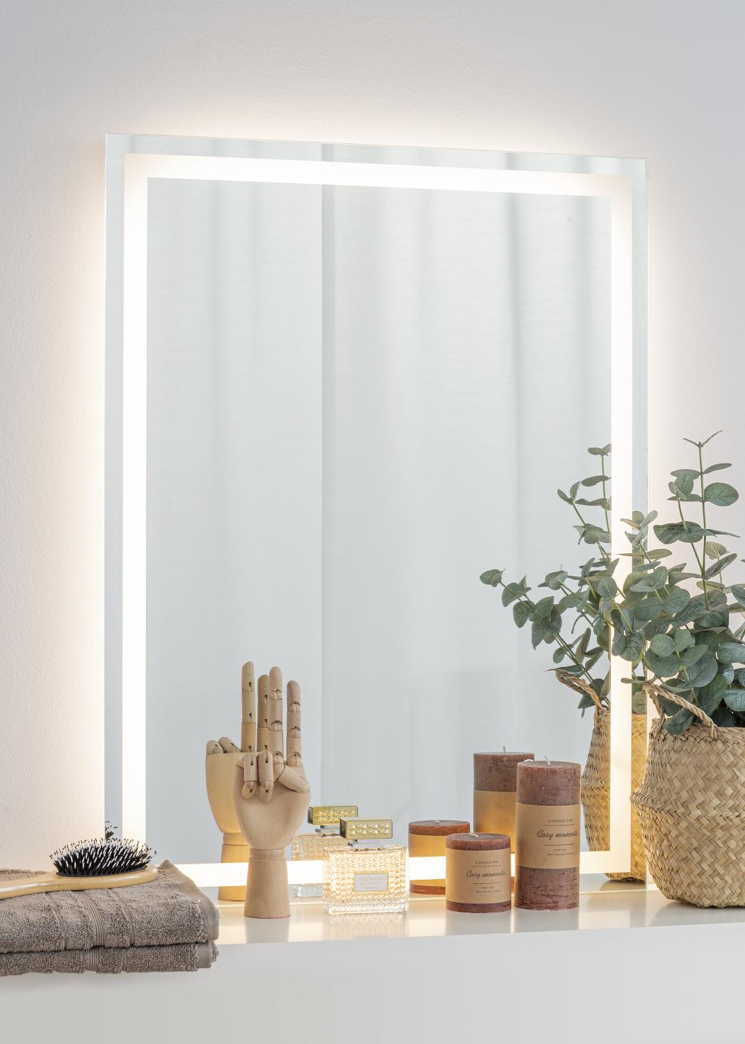 Product Image for KAILA Speil Rectangle LED 60x80 cm