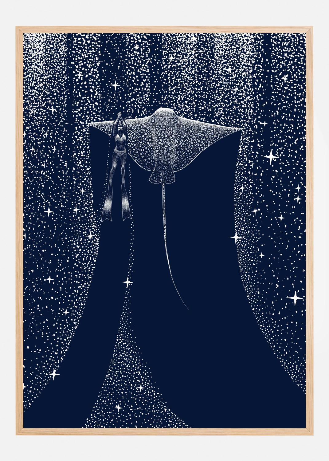 Product Image for Star Collector and Diver II Poster (21x29.7 cm (A4))