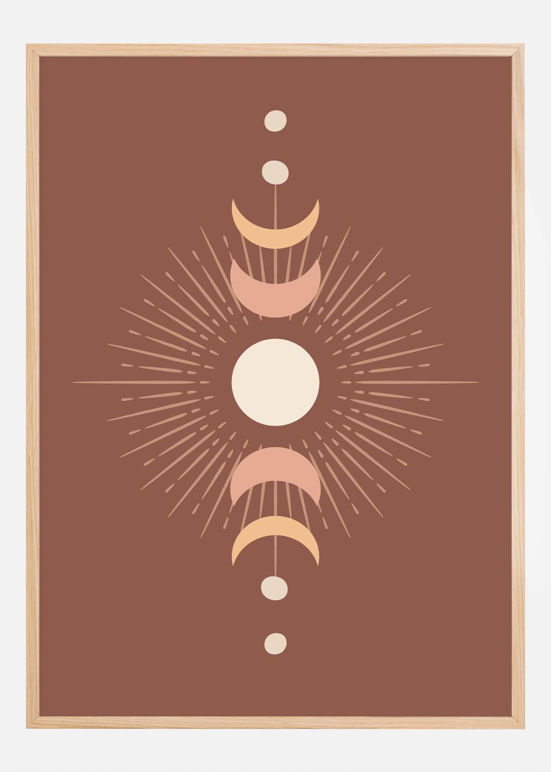 Product Image for Moonphase No3 Poster (21x29.7 cm (A4))