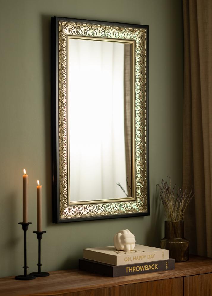 Spiegel Wismar Silber 40x80 cm