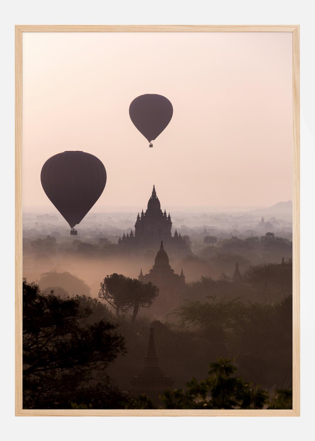 Product Image for Hot Air Balloons Poster (21x29.7 cm (A4))
