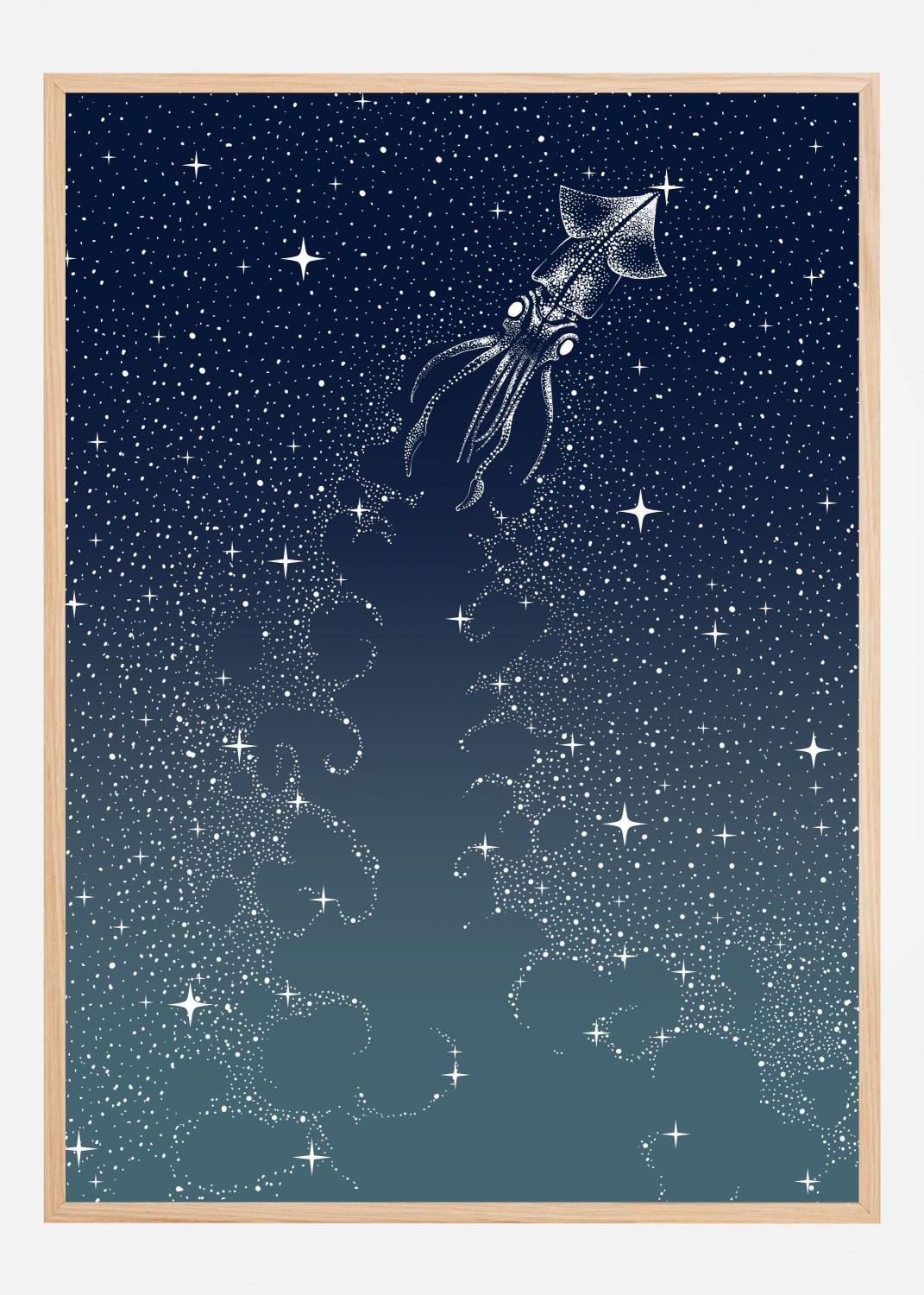 Product Image for Star Inker Turquoise Poster (21x29.7 cm (A4))
