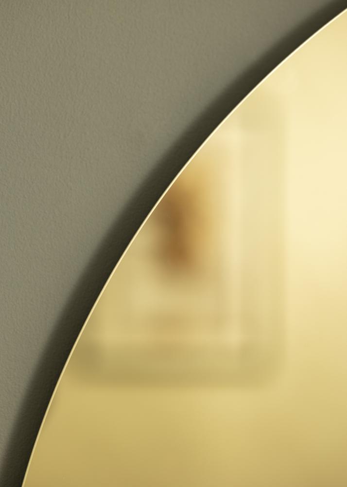 Spiegel Crystal Yellow 80 cm Ø