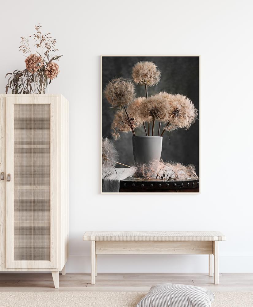 Dandelion Seed Pod Poster