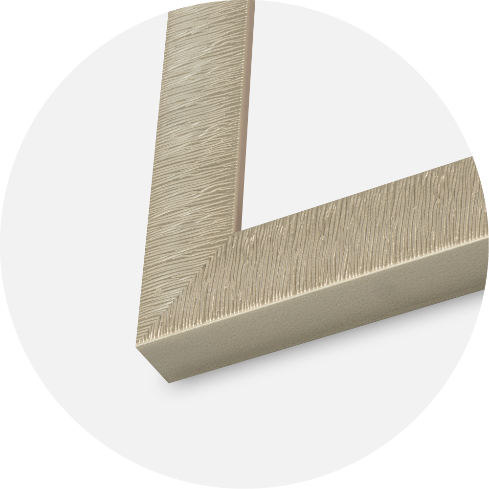 Rahmen Sahara Acrylglas Champagner 59.4x84 cm (A1)