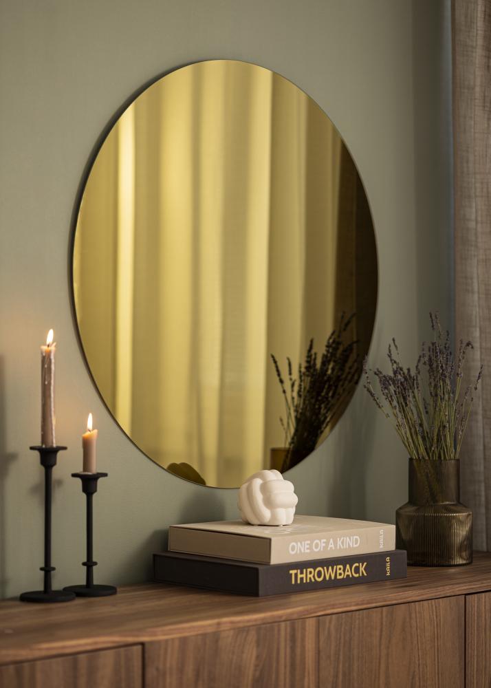 Spiegel Golden Yellow 80 cm Ø
