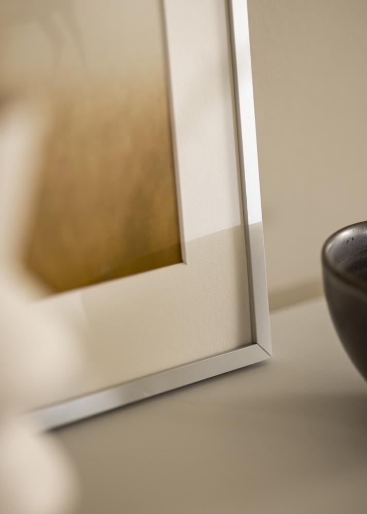 Spiegel Helsinki Silber - Maßgefertigt