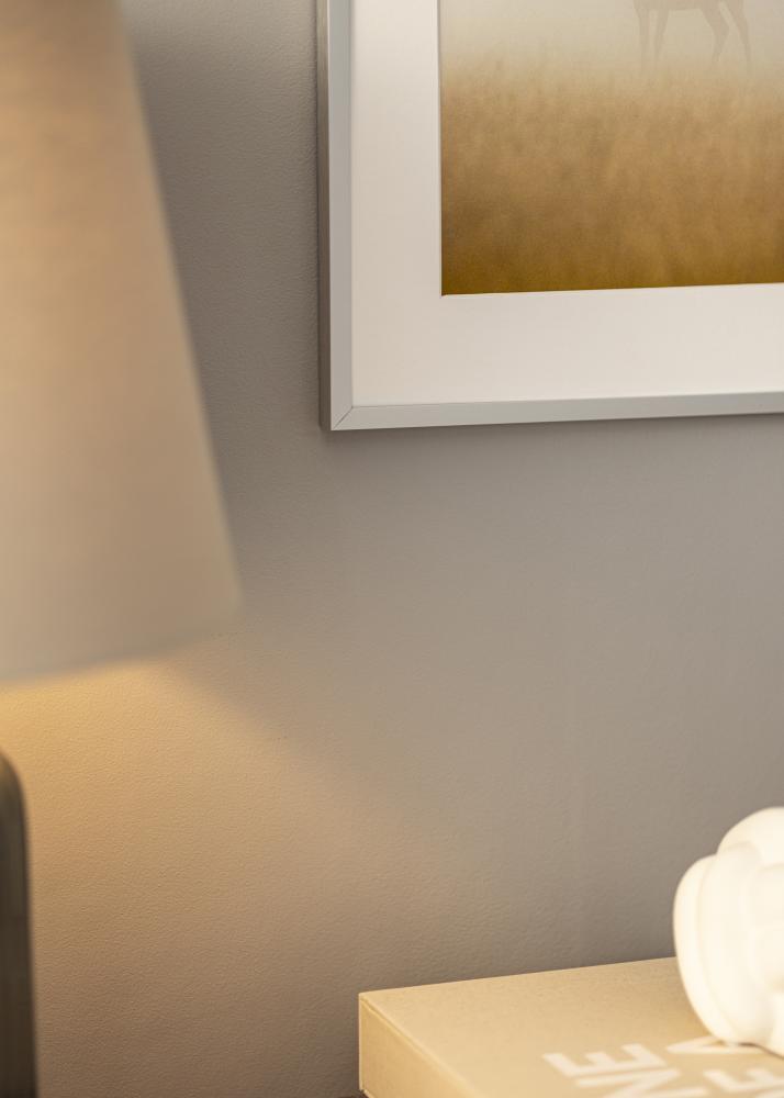 Spiegel Helsinki Silber - Maßgefertigt