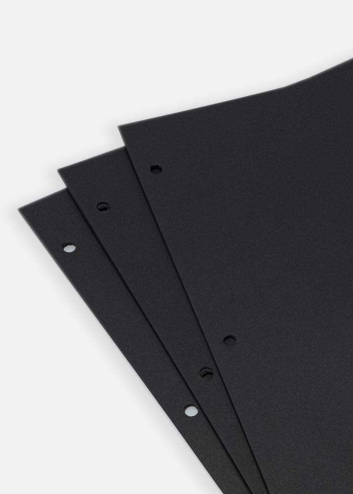 Albumseiten für KAILA Coffee Table Photo Album - 30er-Pack Schwarz