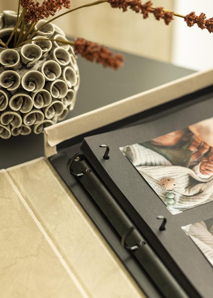 Albumseiten für KAILA Coffee Table Photo Album - 30er-Pack Schwarz