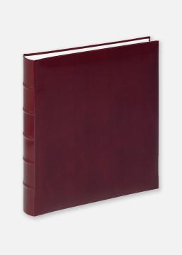 Walther Fotoalbum Classic Rot - 29x32 cm (60 weiße Seiten / 30 Blatt)