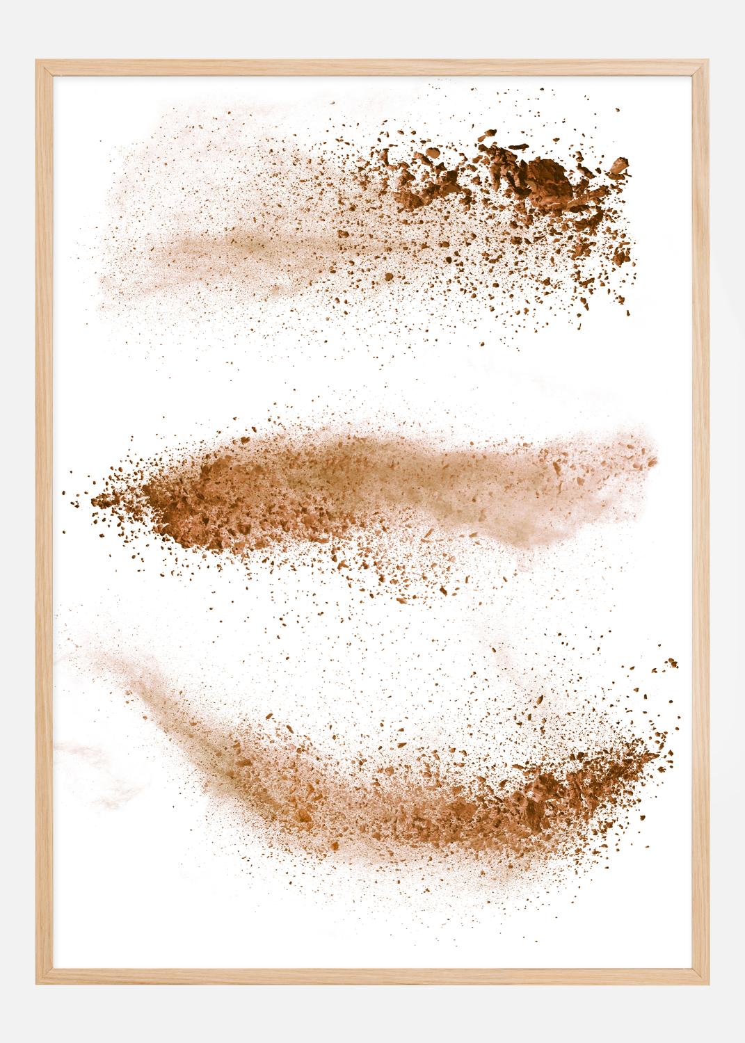 Product Image for Abstract Art Golden Lines Poster (21x29.7 cm (A4))