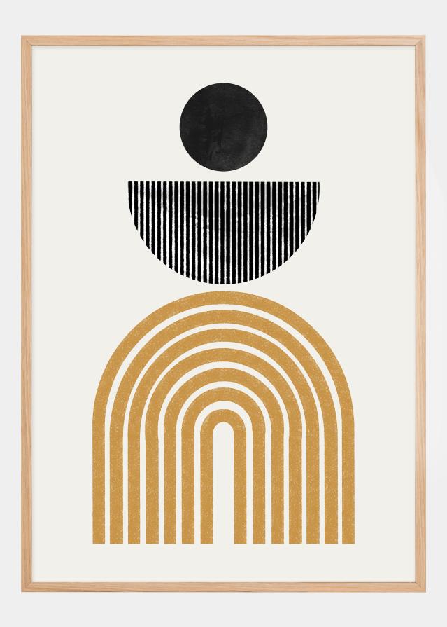 Midcentury Composition Poster