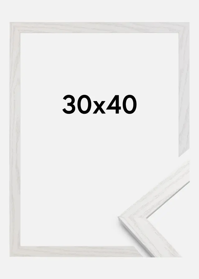 Rahmen Stilren White Oak 30x40 cm