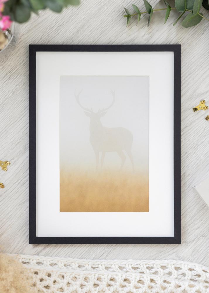 Rahmen Trendy Acrylglas Schwarz 7x22 cm