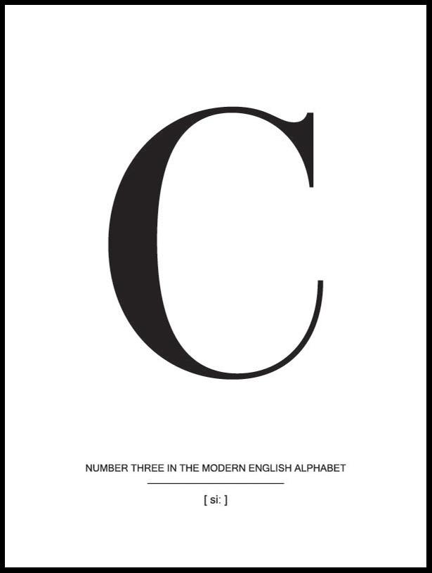 Letter C