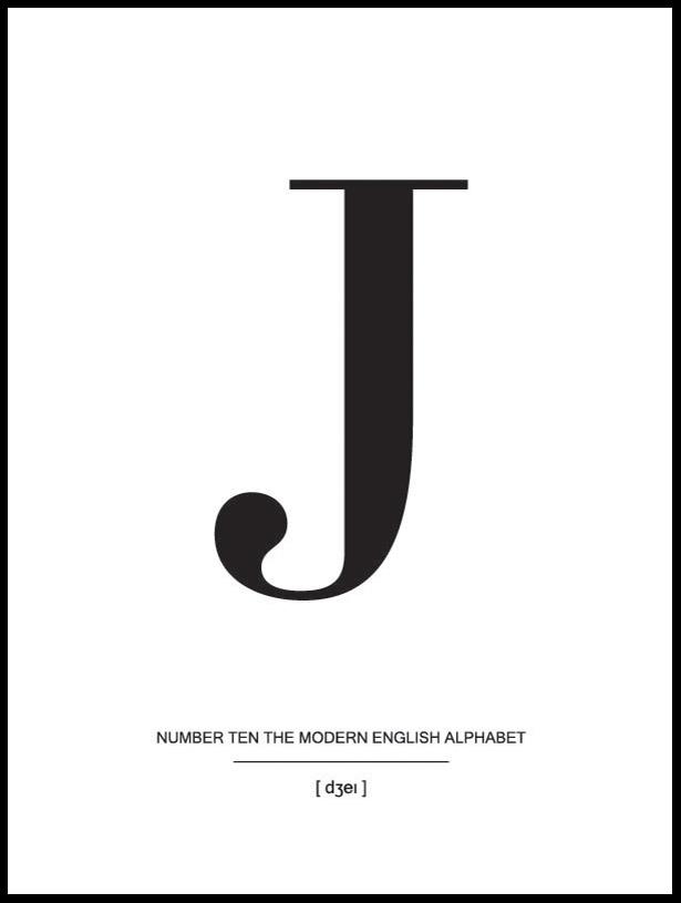 Letter J