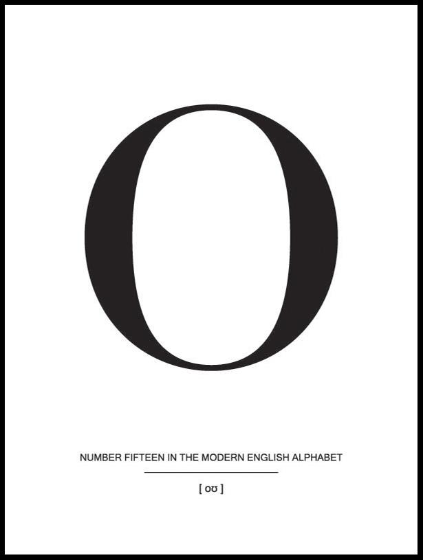 Letter O