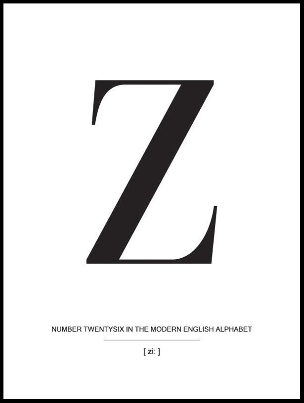 Letter Z