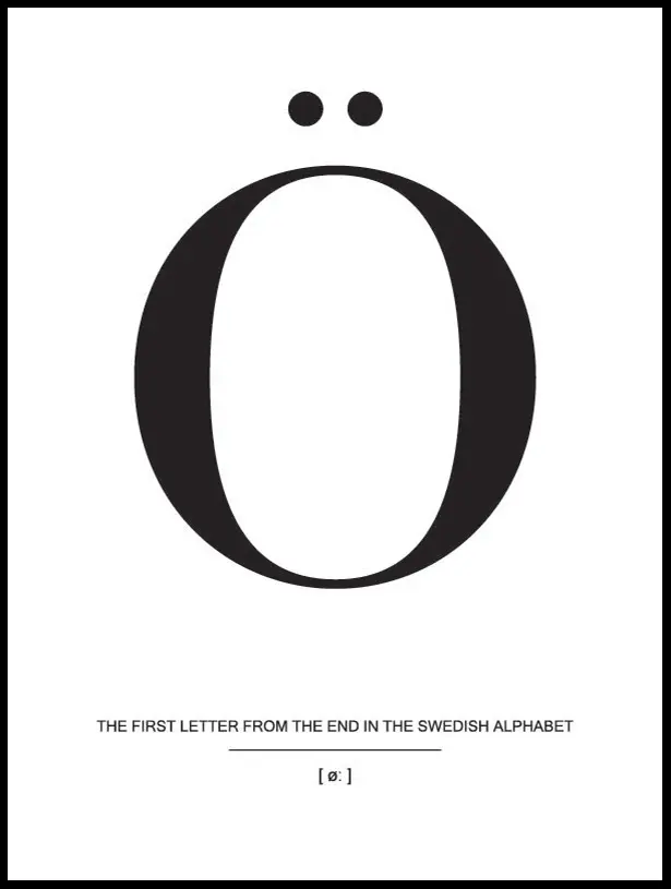 Letter Ö