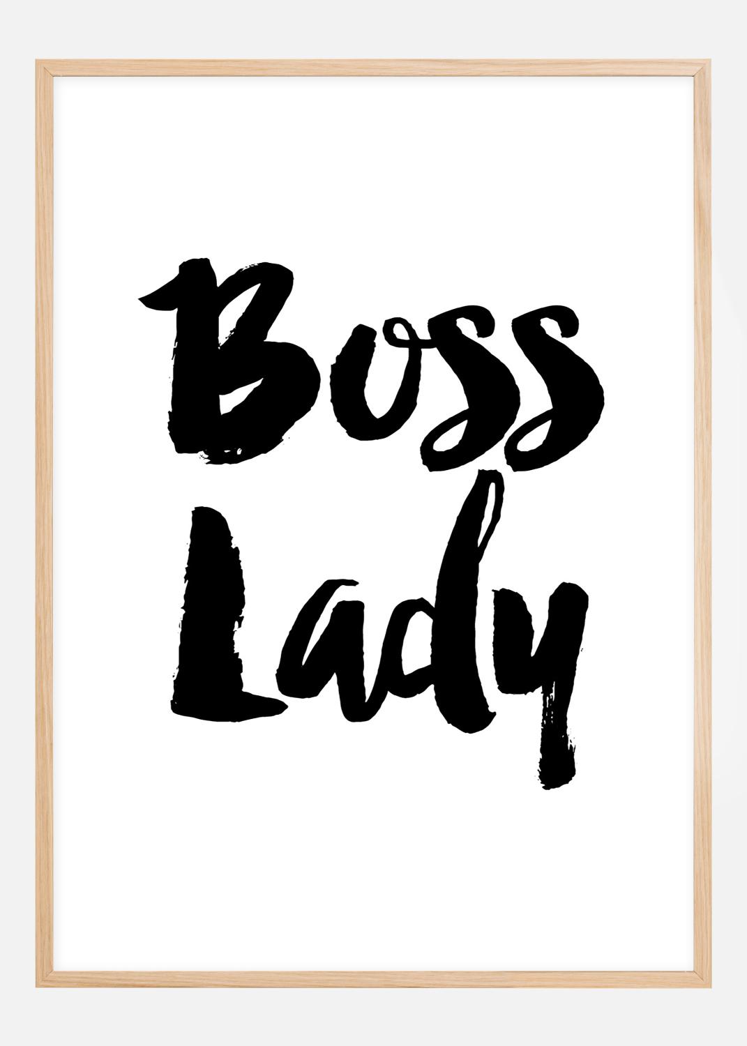 Product Image for Boss Lady Poster (21x29.7 cm (A4))