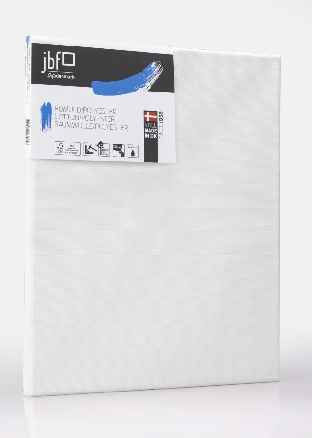 Leinwand Premium Weiß 24x30 cm
