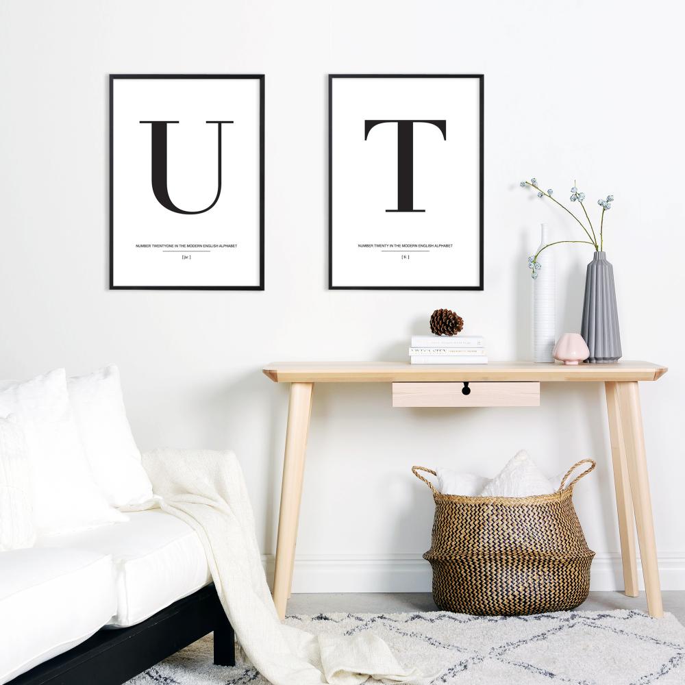 Letter U