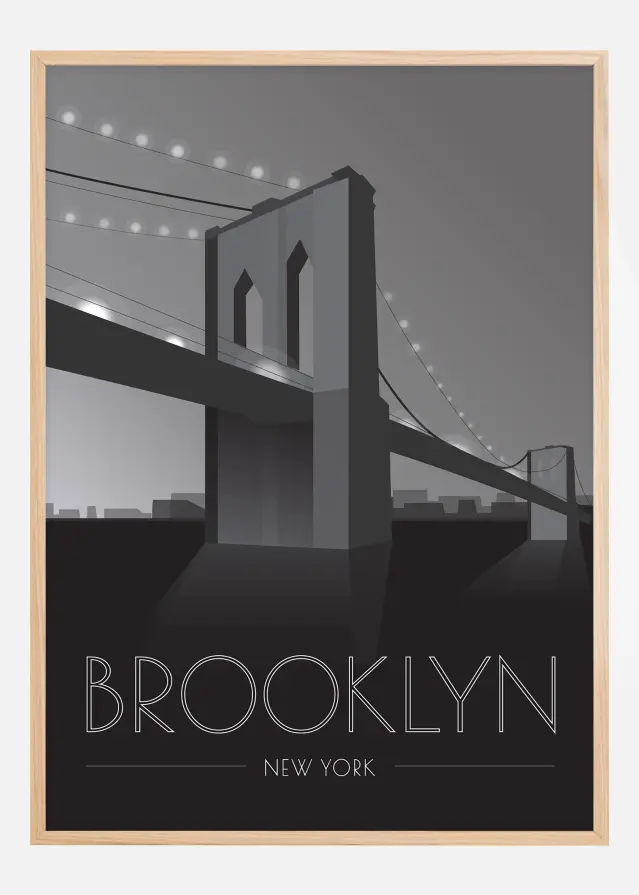 Brooklyn Bridge Poster