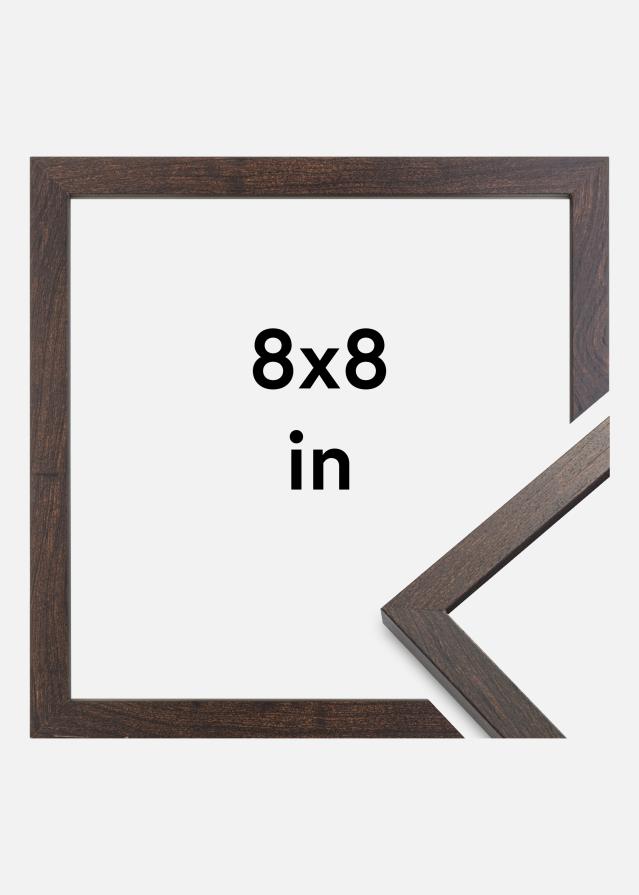 Rahmen Trendy Acrylglas Walnuss 8x8 inches (20,3x20,3 cm)