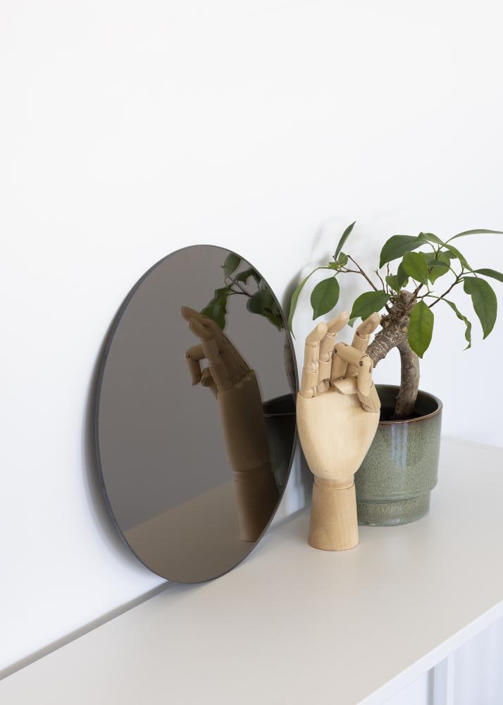 KAILA Runder Spiegel Dark Bronze 30 cm