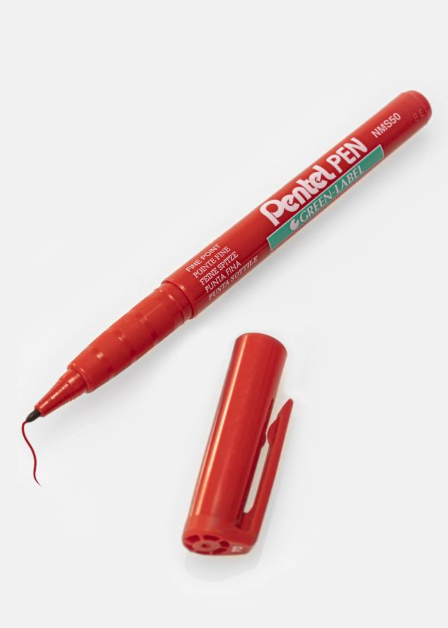 Pentel NMS50-B - Rot Albumstift - 1 mm