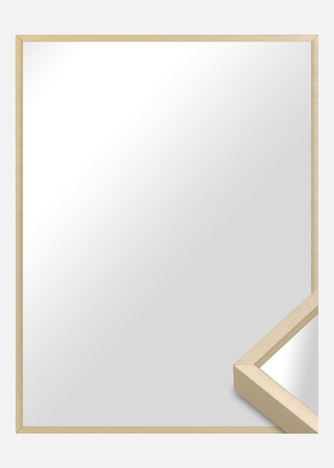 Product Image for Spegel Nielsen Premium Alpha Borstad Guld - Egna Mått