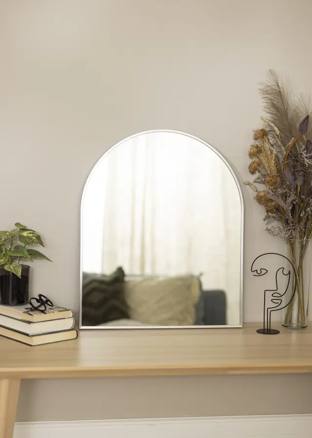 Spiegel Modern Silber 51x61 cm