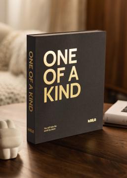 KAILA ONE OF A KIND Black - Coffee Table Photo Album (60 Schwarze Seiten)