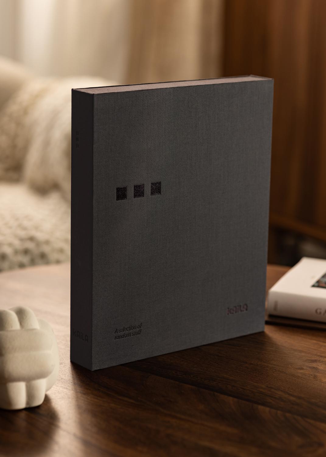 Product Image for KAILA ... - Coffee Table Photo Album (60 Schwarze Seiten)