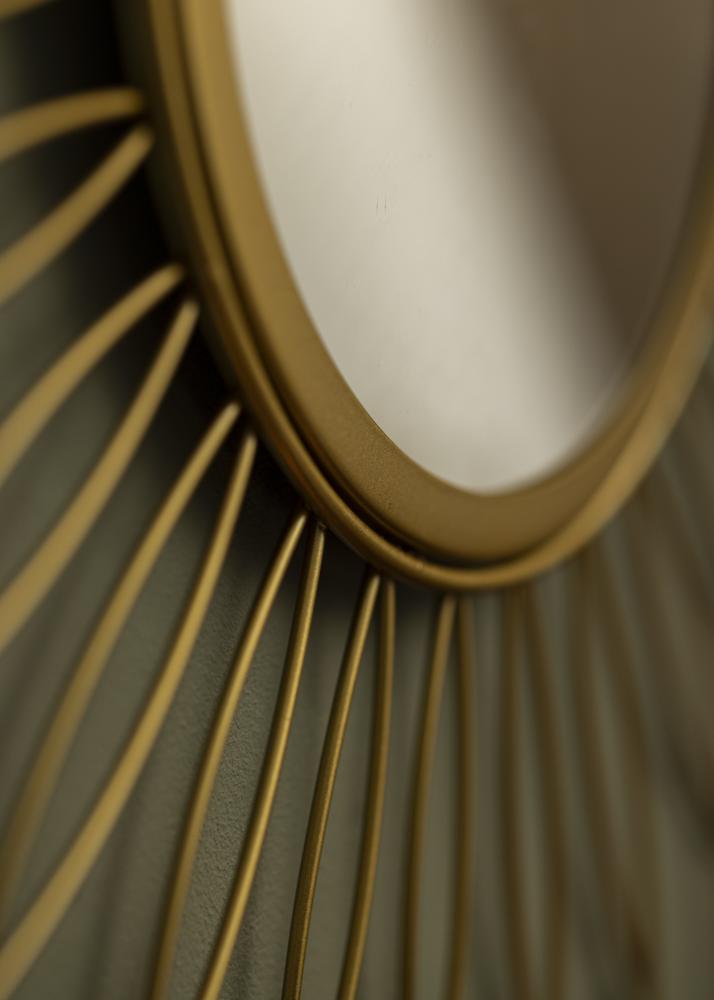 KAILA Spiegel Flower - Gold 50 cm Ø