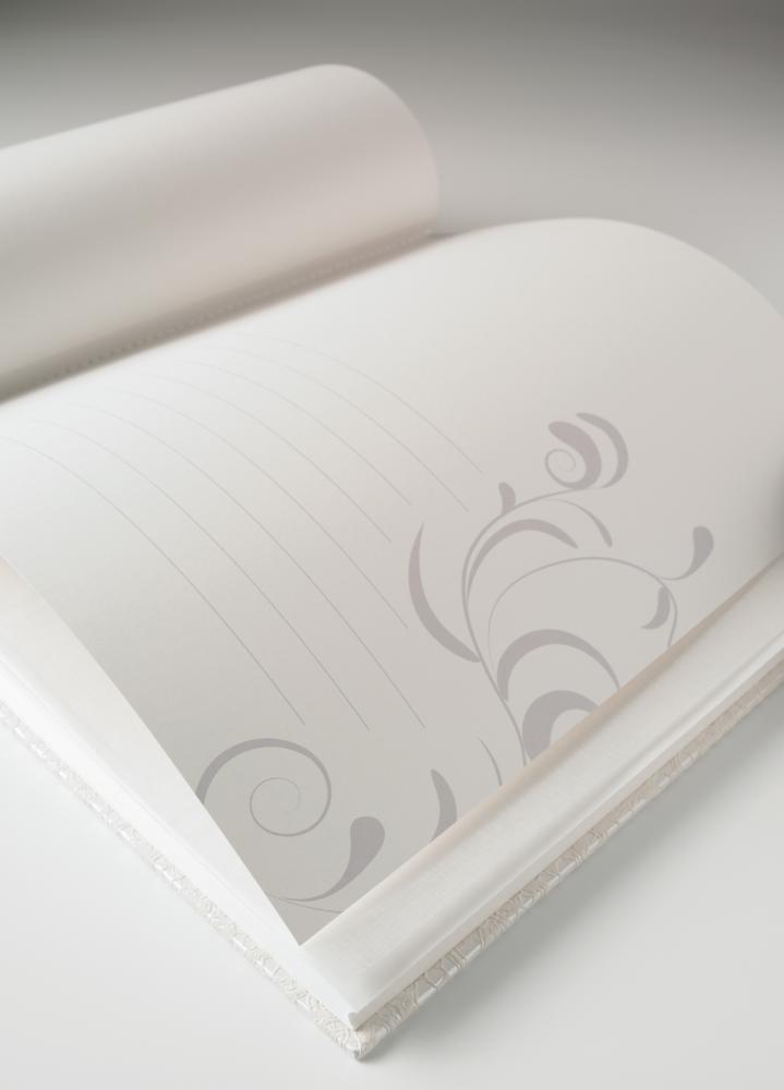Music Album - 28x30,5 cm (60 weiße Seiten / 30 Blatt)