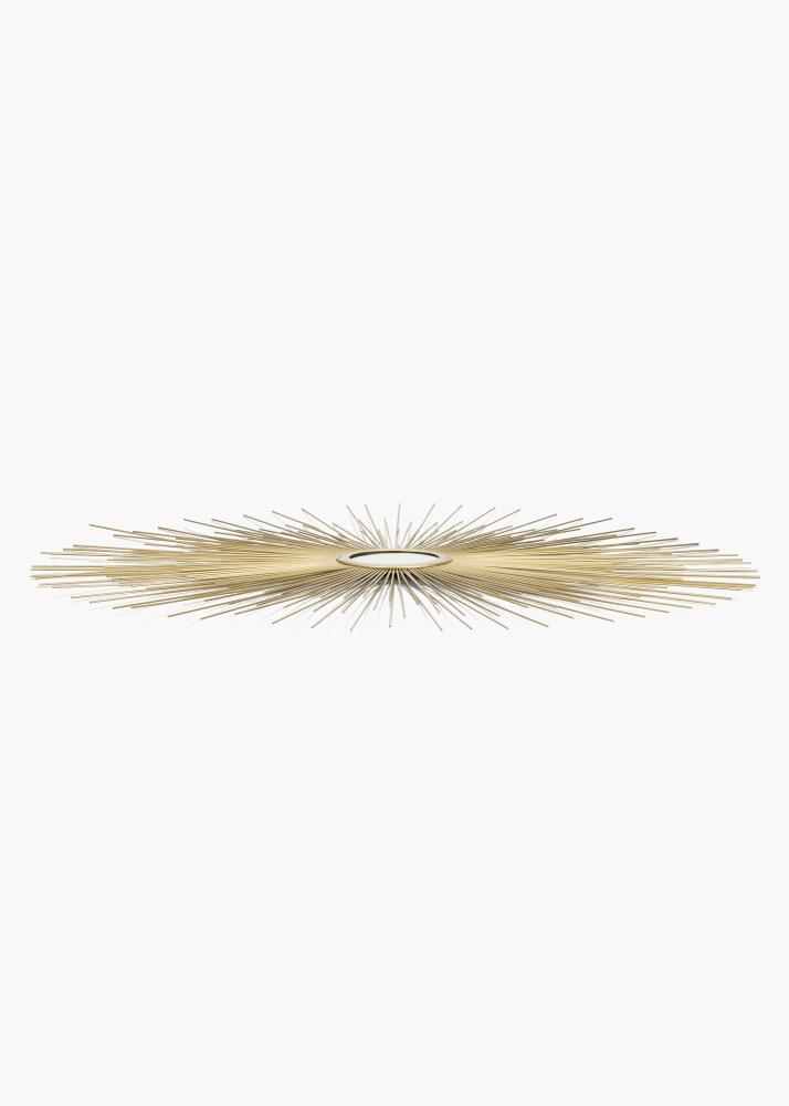 KAILA Runder Spiegel Sunrays - Gold 80 cm Ø