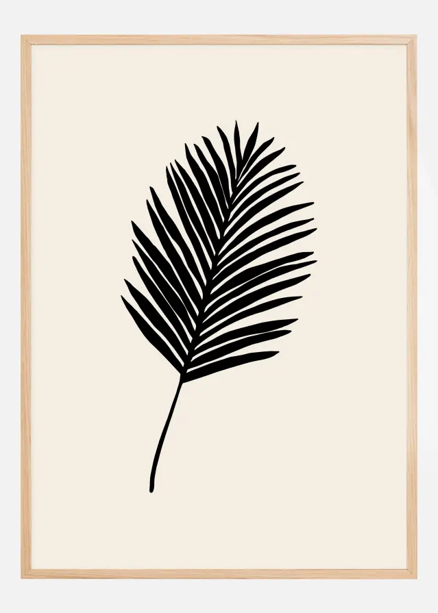 Black Palm Poster