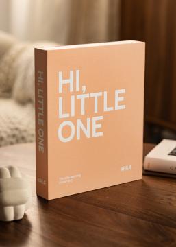 KAILA HI LITTLE ONE Pink - Coffee Table Photo Album (60 Schwarze Seiten)