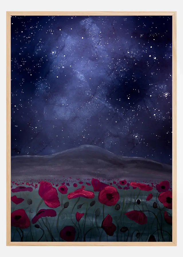 The poppyfield Poster