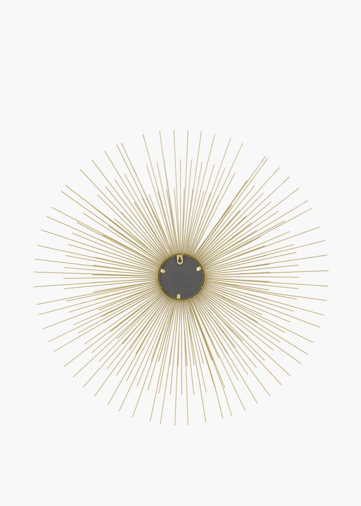 KAILA Runder Spiegel Sunrays - Gold 80 cm Ø