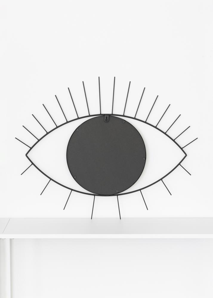 KAILA Spiegel Eye - Schwarz 54x69 cm