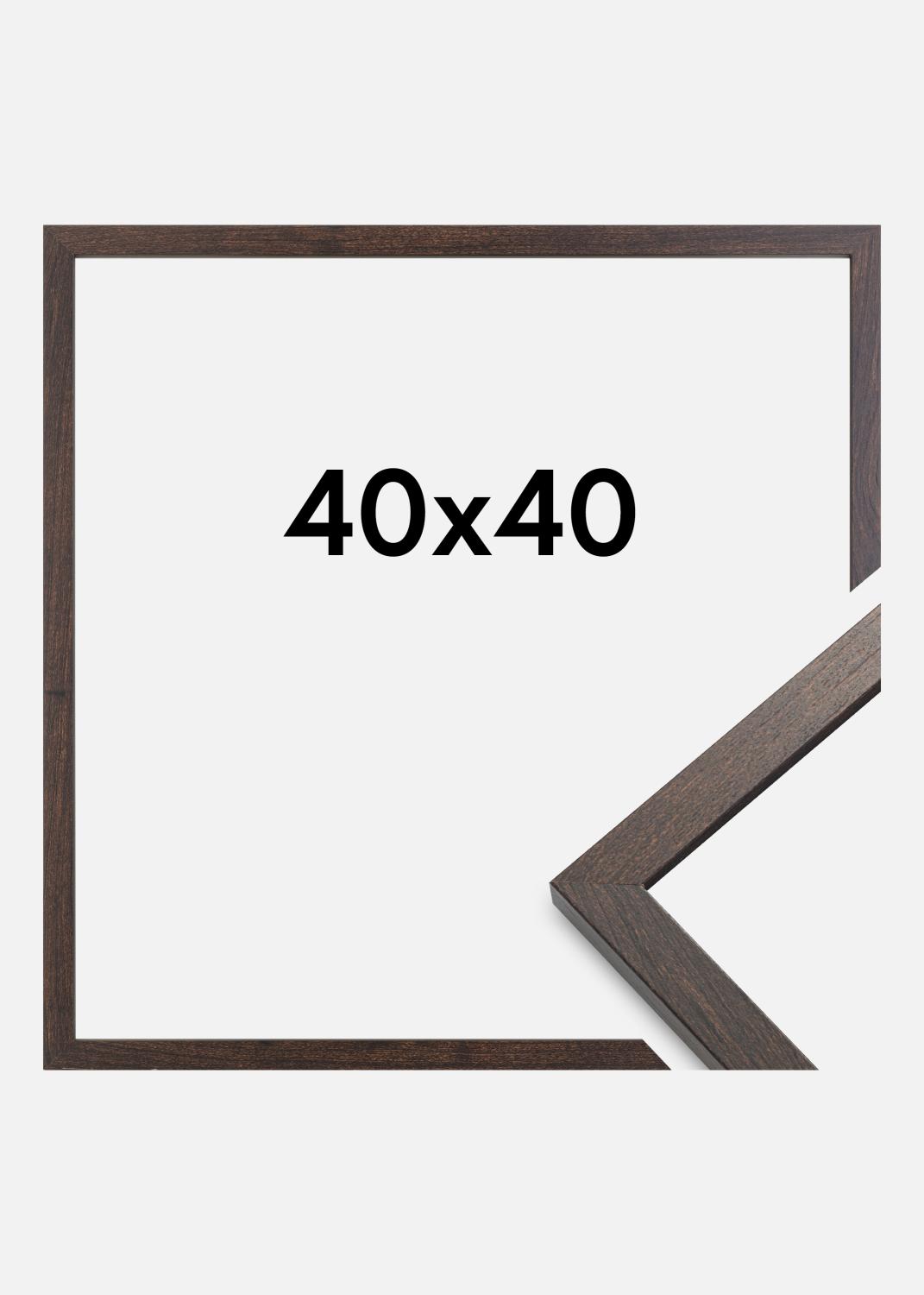 Product Image for Rahmen Trendy Acrylglas Walnuss 40x40 cm