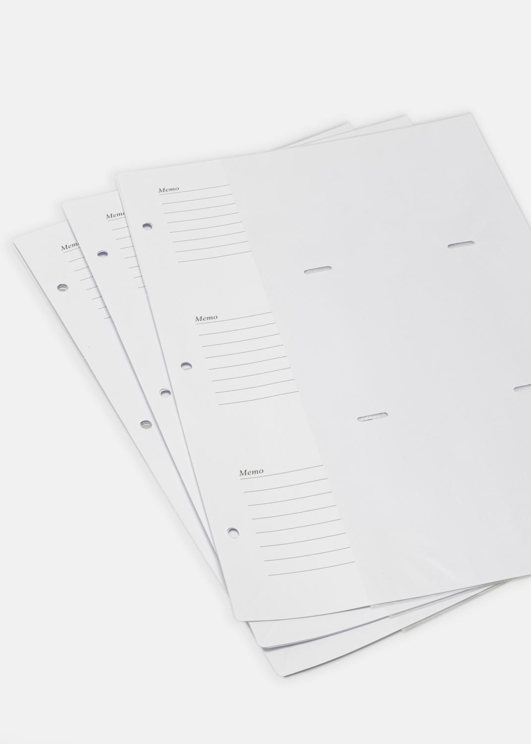 Product Image for Fotohüllen 11x15 cm für KAILA Coffee Table Photo Album XL - 10er-Pack Weiß